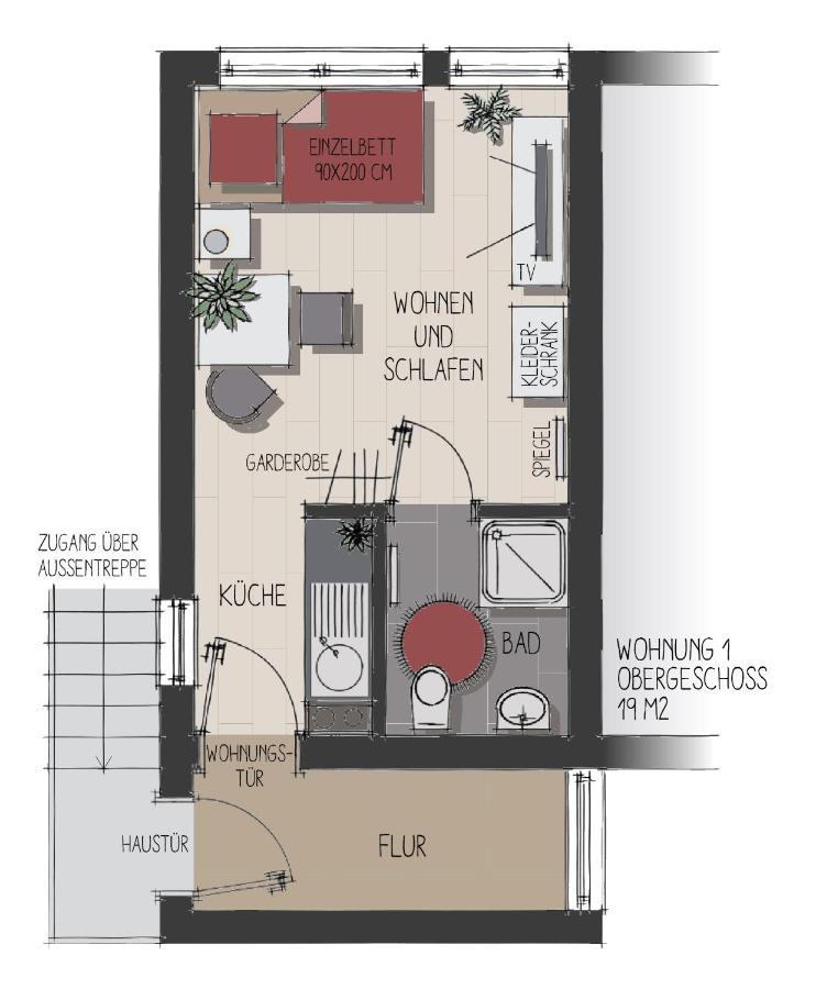 Apartment Legienstrasse